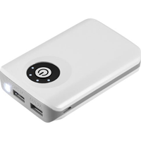 Powerbank zu bedrucken und besticken