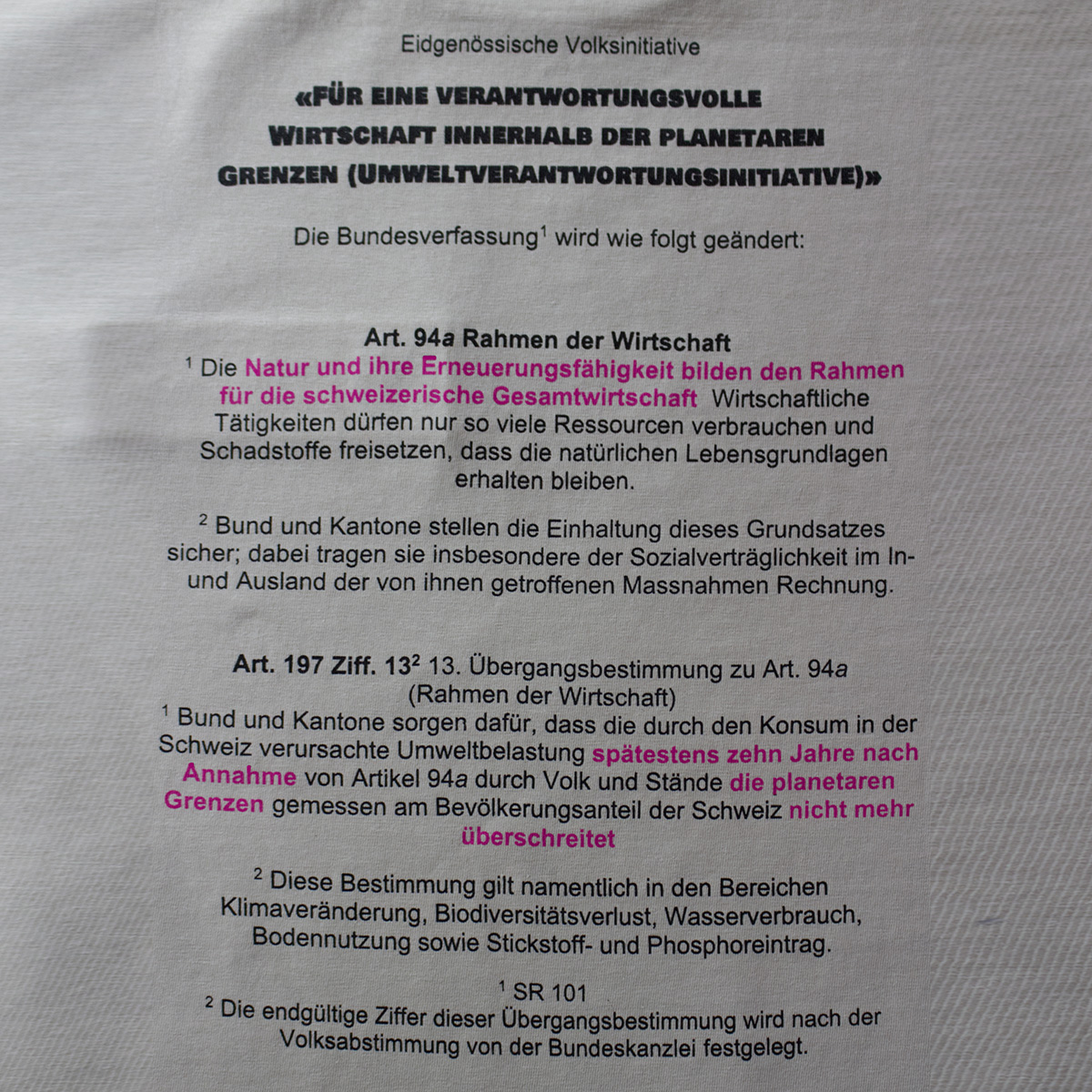 T-shirt bedrucken